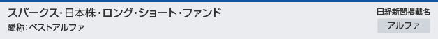 スパークス・日本株・ロング・ショート・ファンド(愛称：ベスト・アルファ)