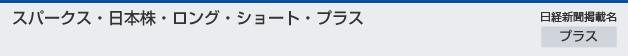 スパークス・日本株・ロング・ショート・プラス